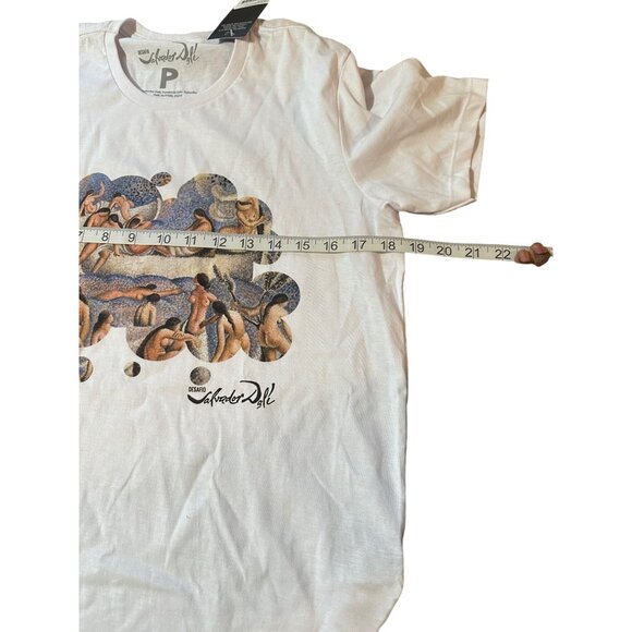 Salvador Dali White T-Shirt Bathers Of La Costa Brava Surrealist Art Crew Neck S - Picture 4 of 8